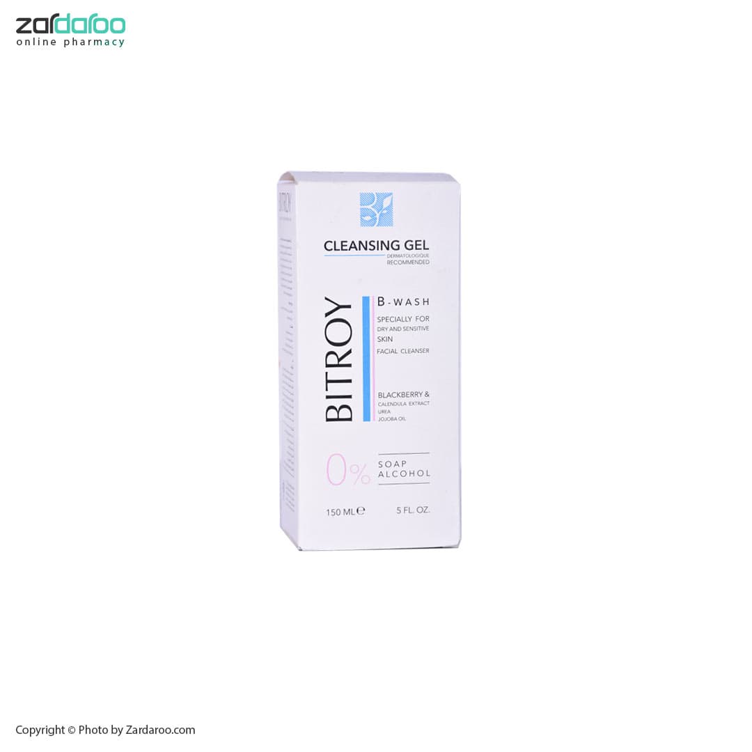 ژل شستشوی پوست خشک بیتروی Bitroy