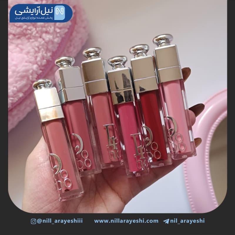 رژ لب مایع طرح دیور دورهو کد Zy23116 — تصویر ۴