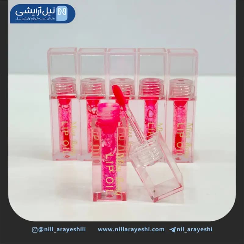 برق لب حرارتی شاین دار میس بتی کد L3771 — تصویر ۳