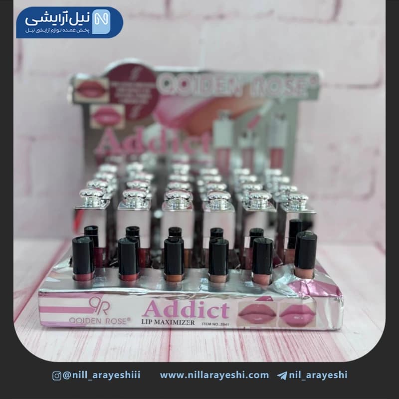 رژ خیس مایع کیودن رز کد 5941