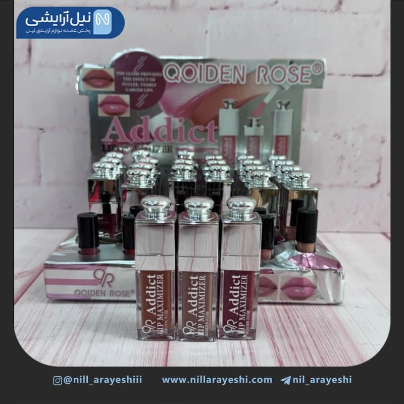رژ خیس مایع کیودن رز کد 5941 — تصویر ۳