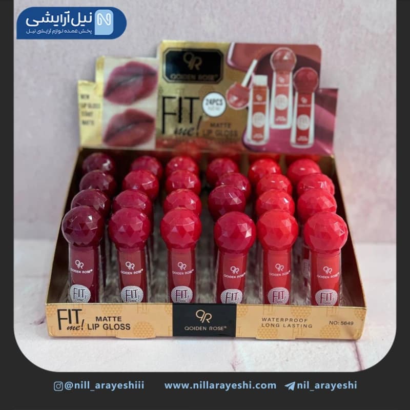 رژ لب مایع کیودن رز کد 5649394473