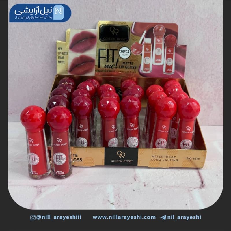رژ لب مایع کیودن رز کد 5649394473 — تصویر ۳