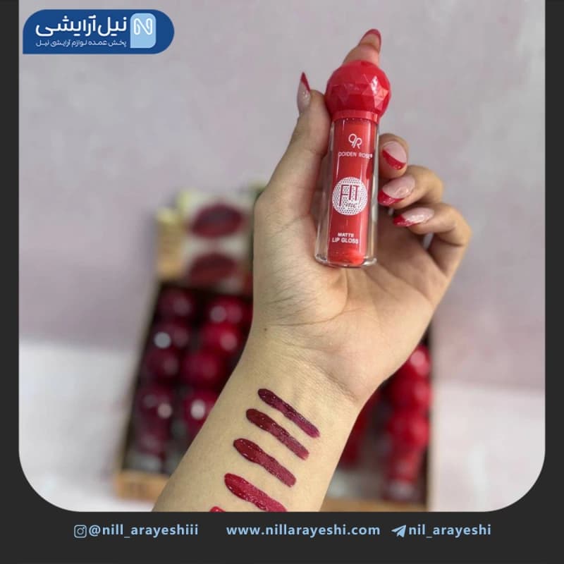 رژ لب مایع کیودن رز کد 5649394473 — تصویر ۲