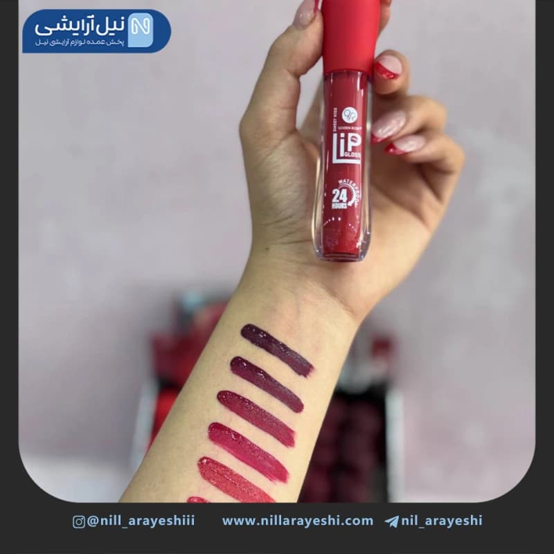 رژ لب مایع کیودن رز کد 5770 — تصویر ۲