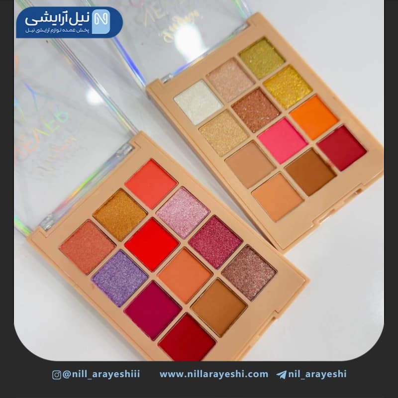 پالت سایه دوازده رنگ لویسی کد 3 – 6786 — تصویر ۲
