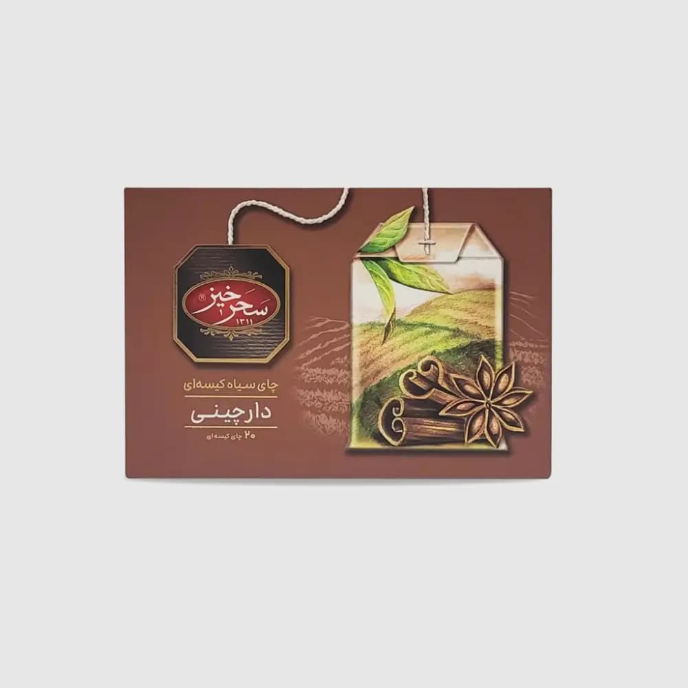 چای سیاه کیسه ای طعم دارچین