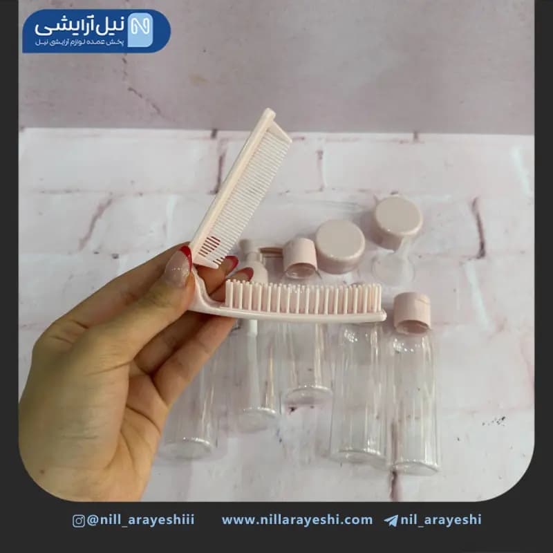 ست مسافرتی ده تیکه کاور زیپی یو یو وای کد YP – bp01 — تصویر ۲