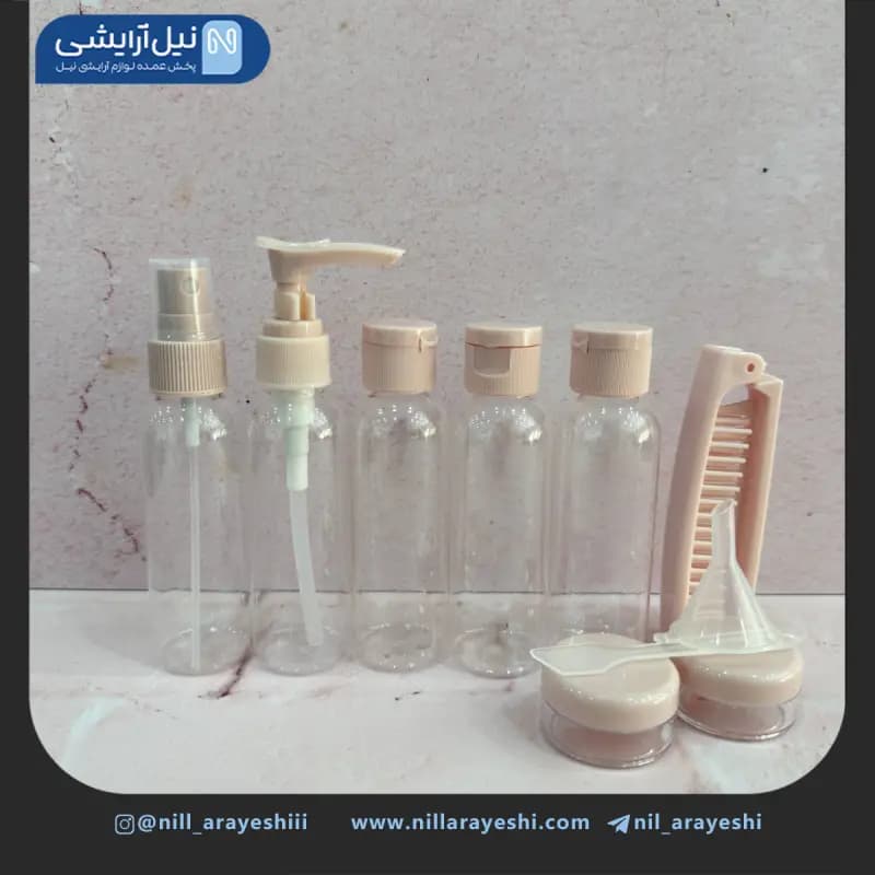 ست مسافرتی ده تیکه کاور زیپی یو یو وای کد YP – bp01 — تصویر ۳