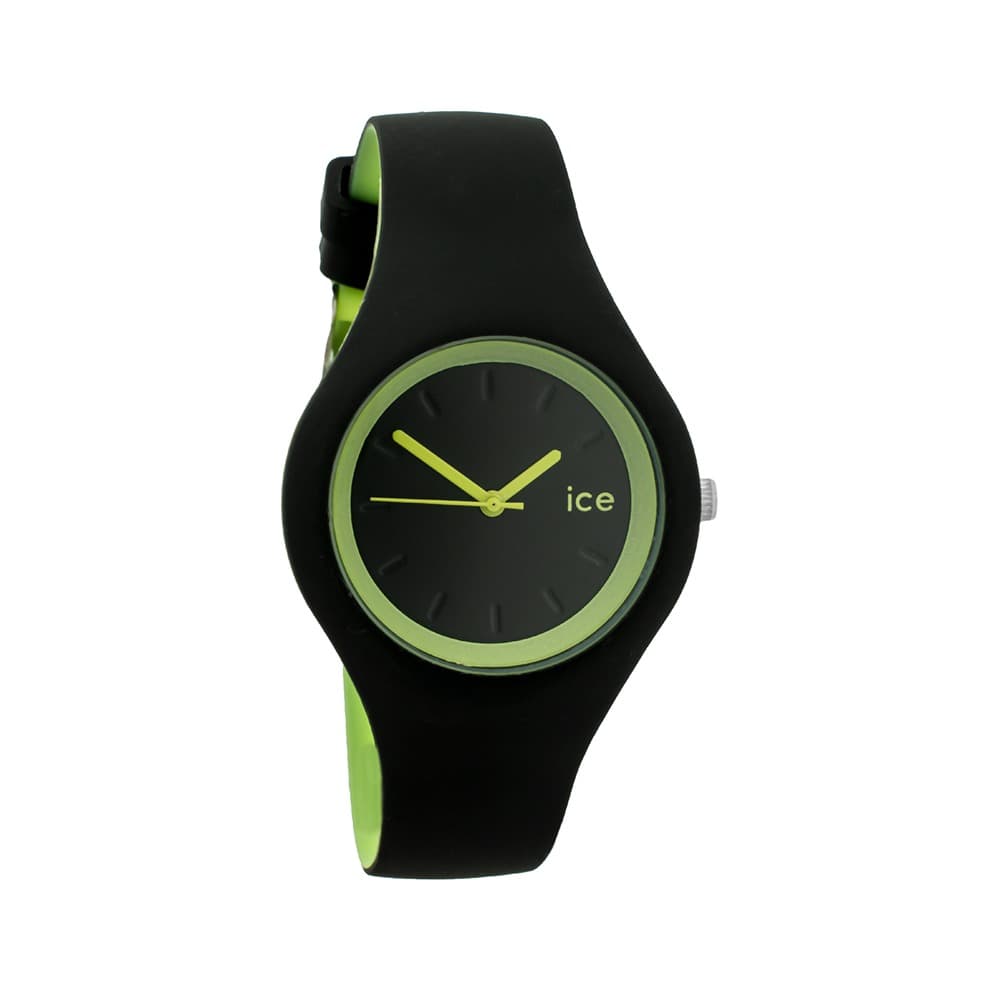ساعت آیس ice watch زنانه صفحه کوچک مشکی فسفری