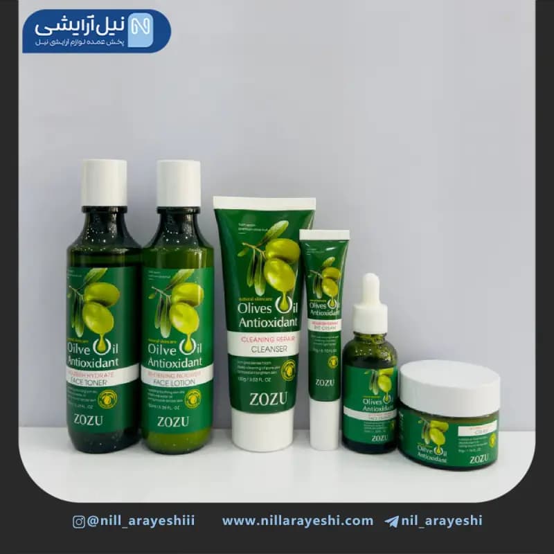پک مراقبتی پوست عصاره روغن زیتون زوزو کد zozu63095 — تصویر ۲