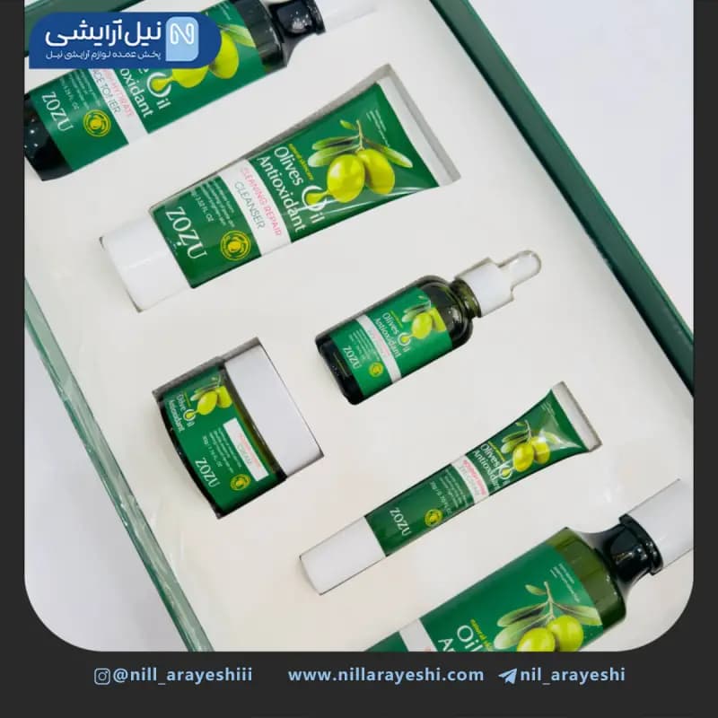 پک مراقبتی پوست عصاره روغن زیتون زوزو کد zozu63095 — تصویر ۳
