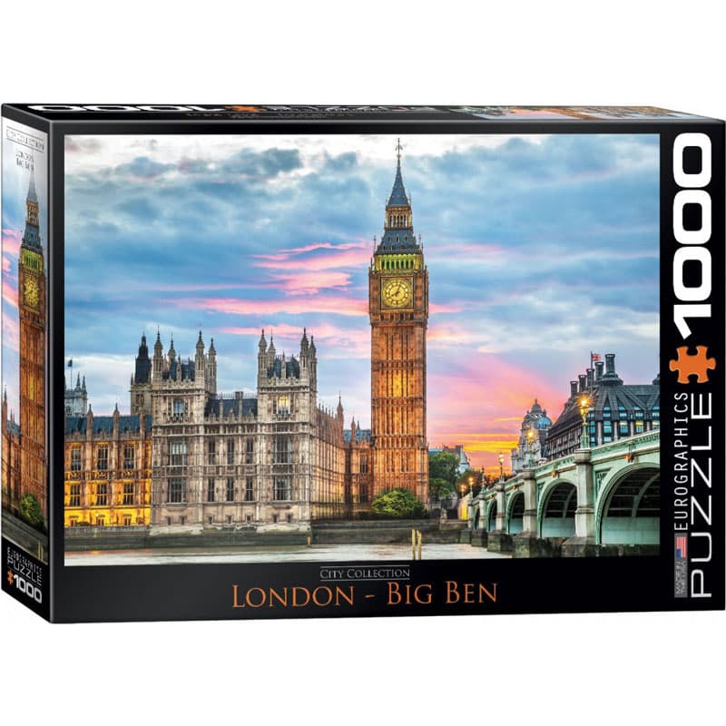 پازل ۱۰۰۰ تکه بیگ بن لندن – اسمارت کات Eurographics