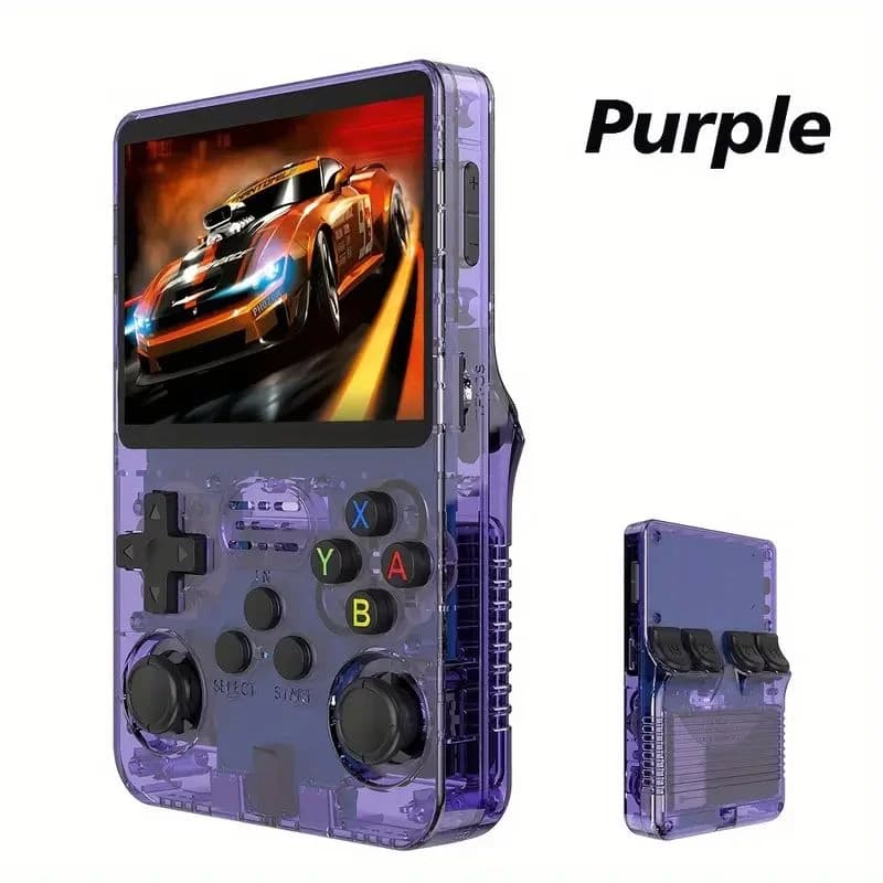 کنسول بازی دستی R36S با صفحه نمایش 3.5 اینچی IPS و رم 1 گیگابایت — تصویر ۴