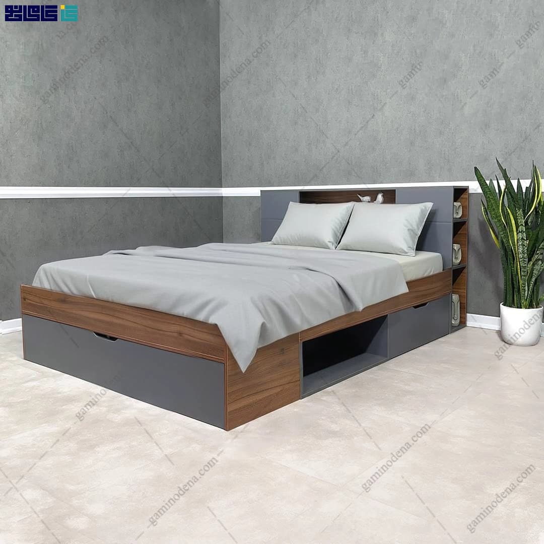 تخت خواب مدرن پسرانه سایدا دو نفره