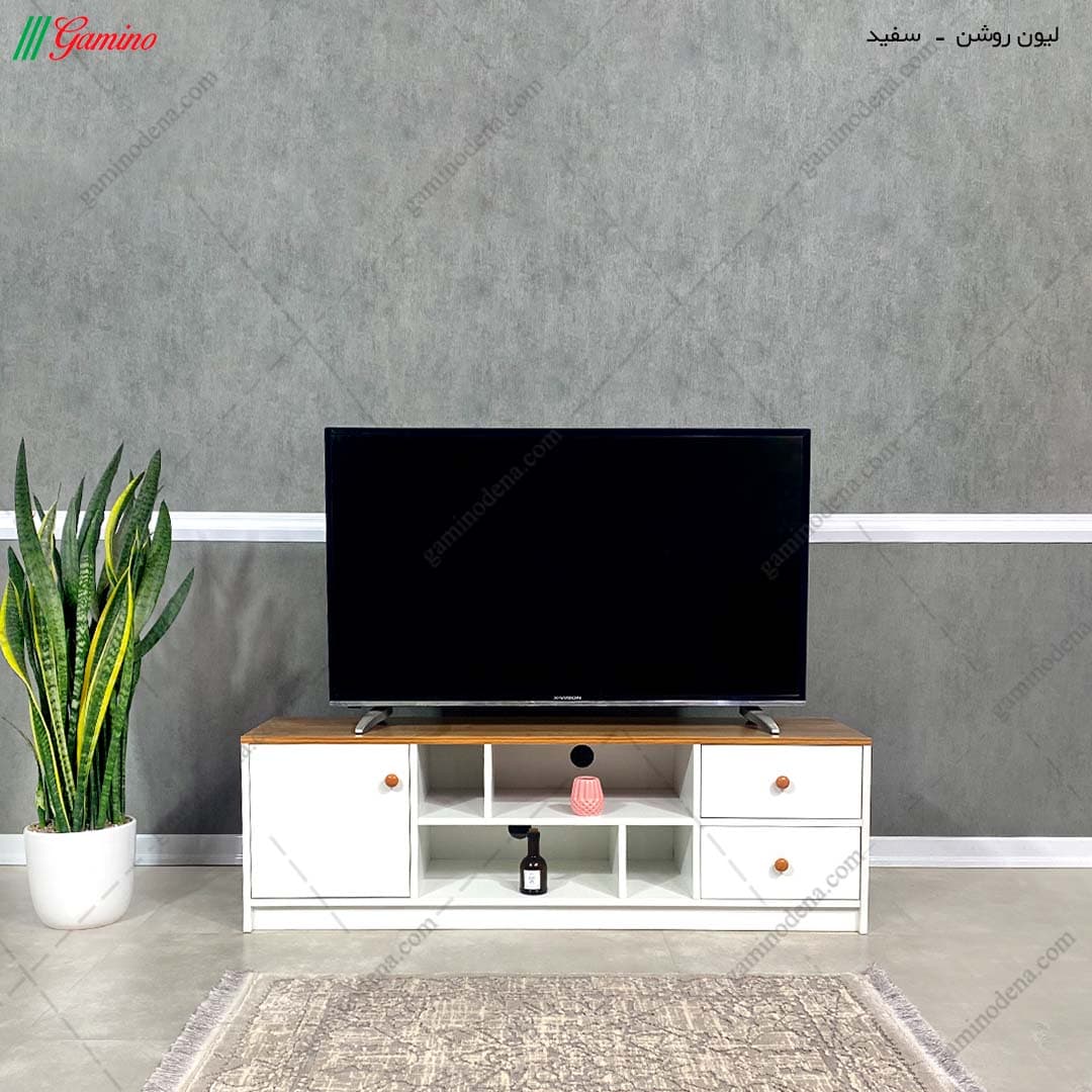میز تلویزیون ساده و شیک مینیمال کوچک جدید مدل بارین