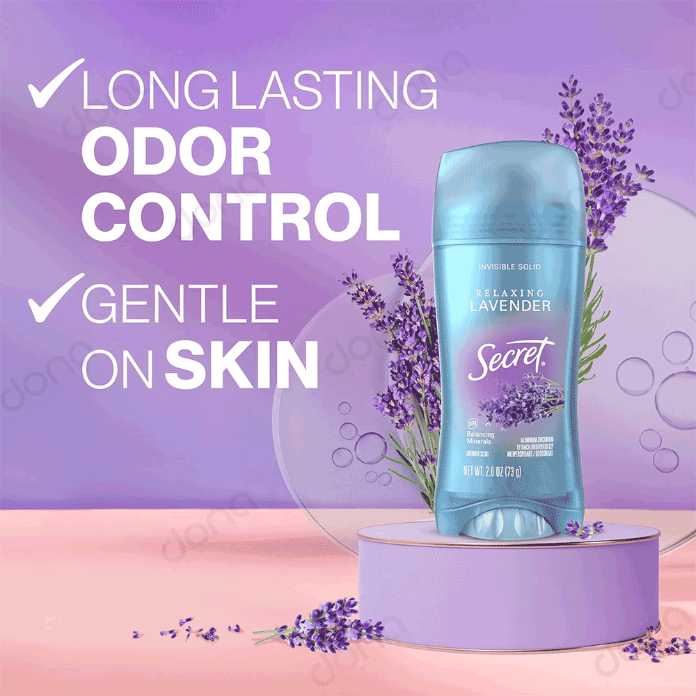 مام ژل ضد تعریق Lavender سکرت — تصویر ۳