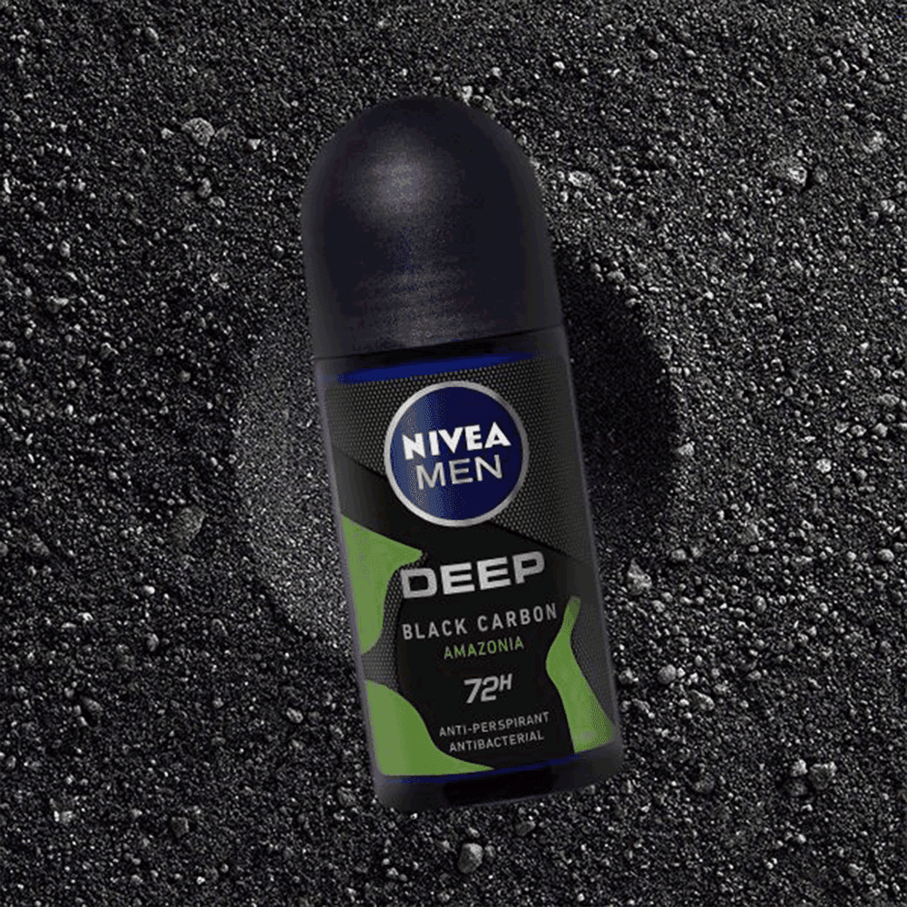 مام رول ضد تعریق Deep Black Carbon نیوآ — تصویر ۳