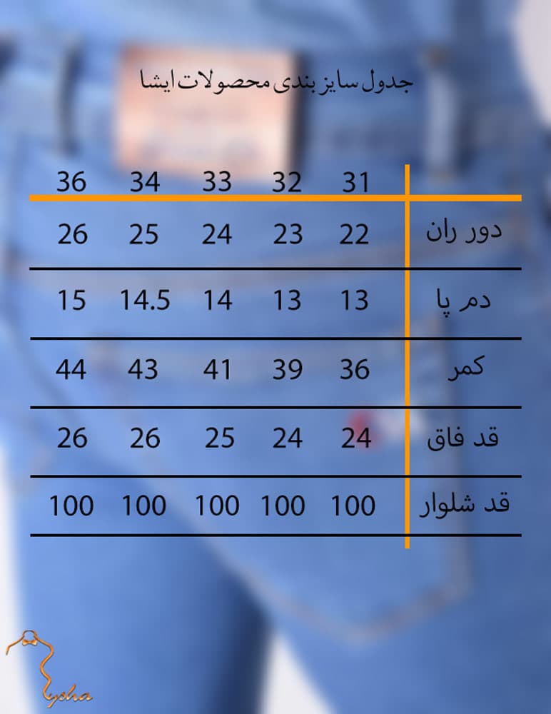 شلوار مردانه جین سی اس اس آبی — تصویر ۶