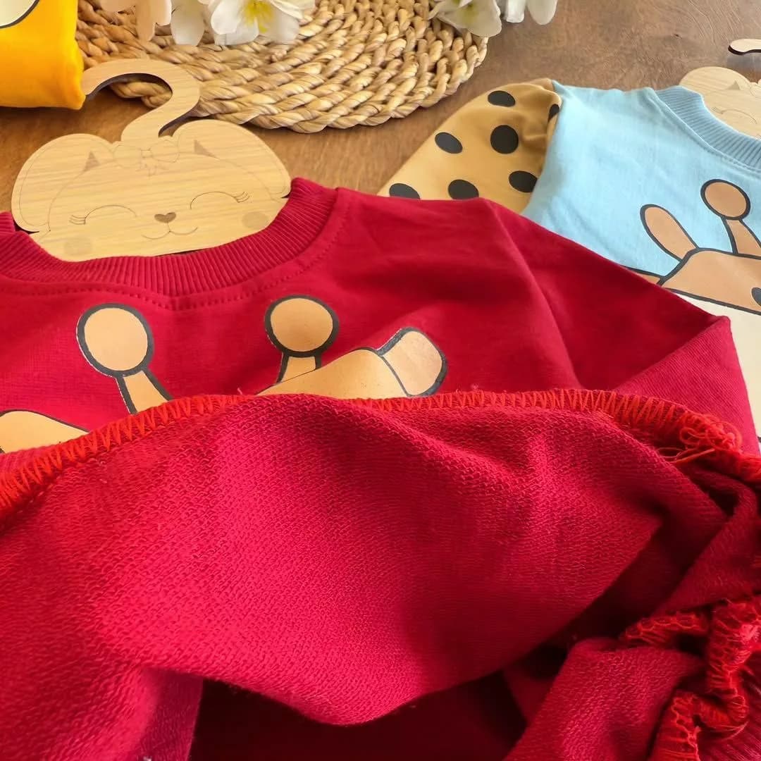 بلوز شلوار زرافه baby (تنی نو) سایز ۳۵،۴۰ کد ۵۶۶۵ — تصویر ۴