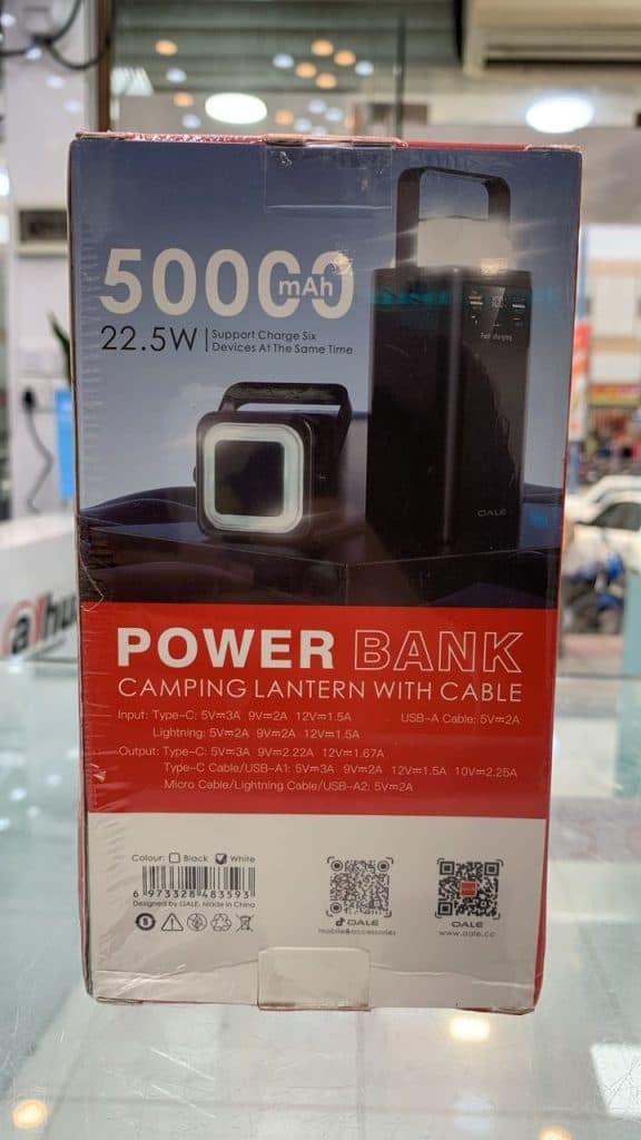 پاوربانک 500000 هزار میلی امپر برند OALE IPOWER T50000 — تصویر ۴