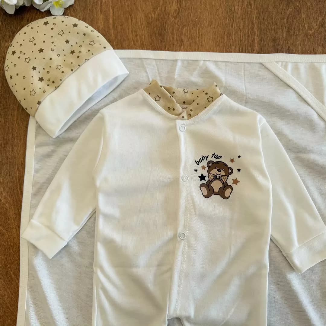 ست 7 تکه بیمارستانی رنگی کد 3128 — تصویر ۷