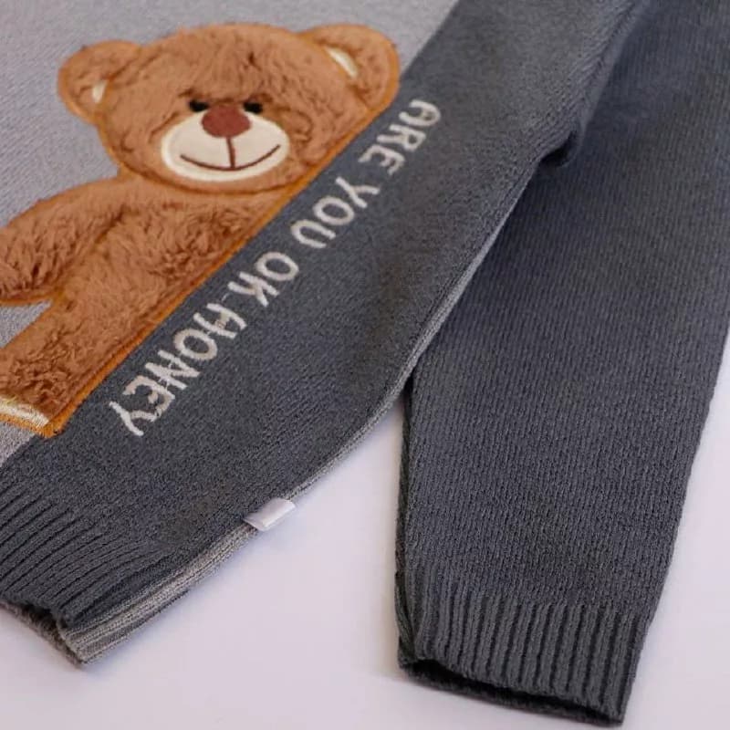 بلوز بافت گپ خرس هانی سایز ۳۰ تا ۵۰ کد ۵۱۰۲ — تصویر ۶