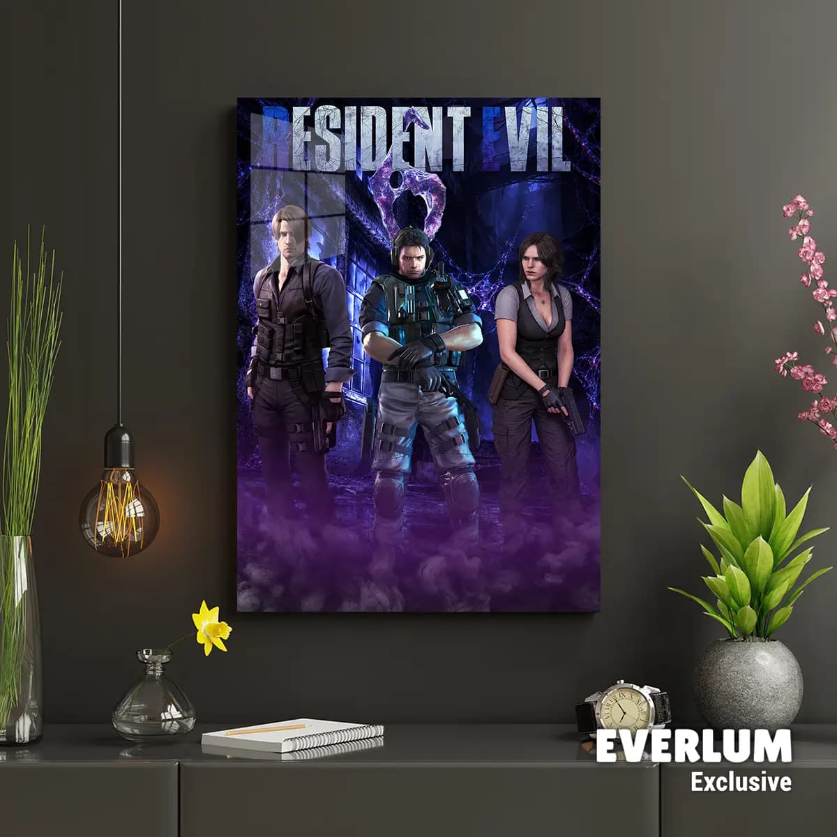 متال پوستر بازی 6 Resident Evil کد N708 — تصویر ۲
