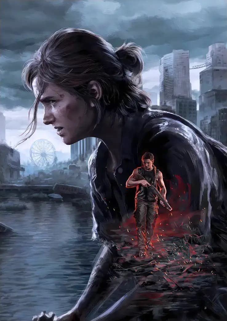 متال پوستر بازی The Last Of Us کد N207