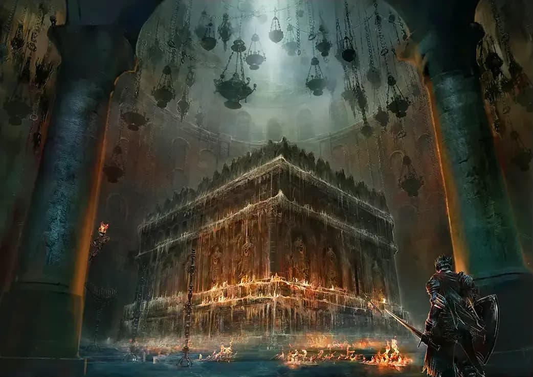 متال پوستر بازی Dark Souls کد N204