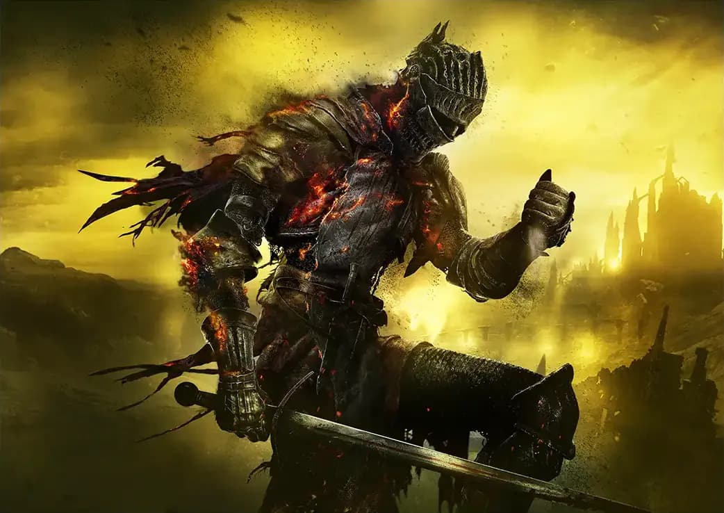 متال پوستر بازی Dark Souls کد N202