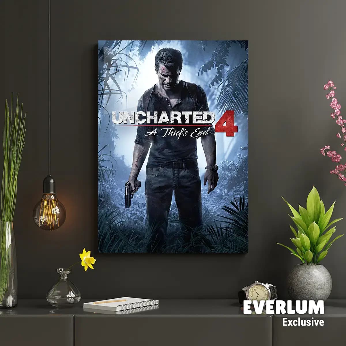 متال پوستر بازی Uncharted کد N402 — تصویر ۲