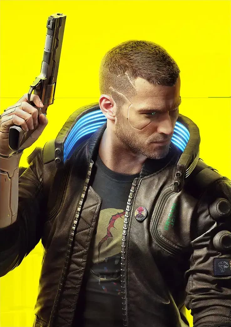 متال پوستر بازی Cyberpunk2077 کد N211