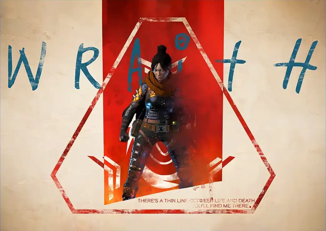 متال پوستر بازی Apex Legends کد N412