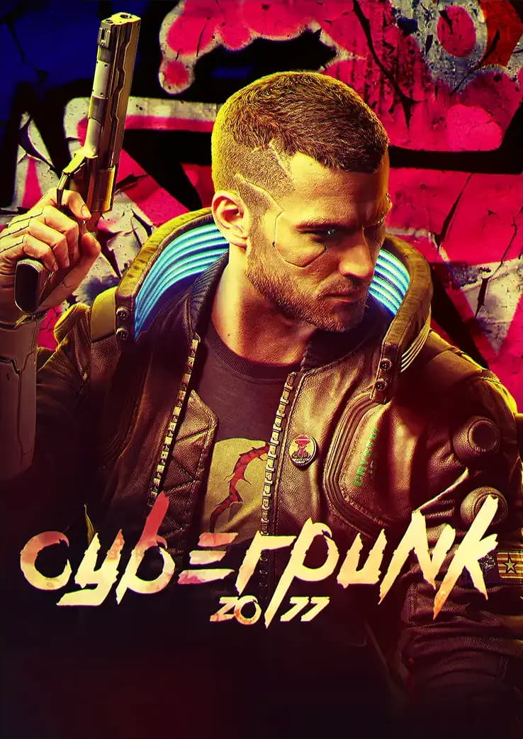 متال پوستر بازی Cyberpunk2077 کد N209