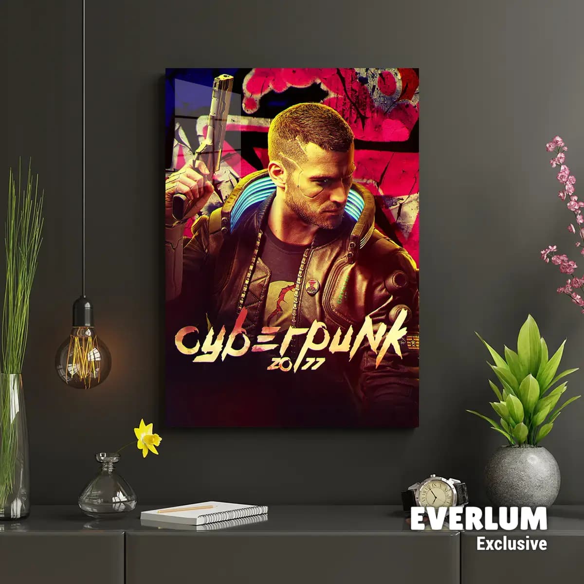 متال پوستر بازی Cyberpunk2077 کد N209 — تصویر ۲