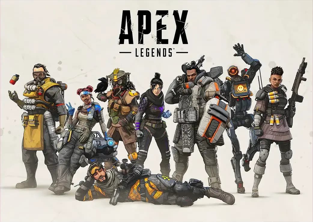 متال پوستر بازی Apex Legends کد N410