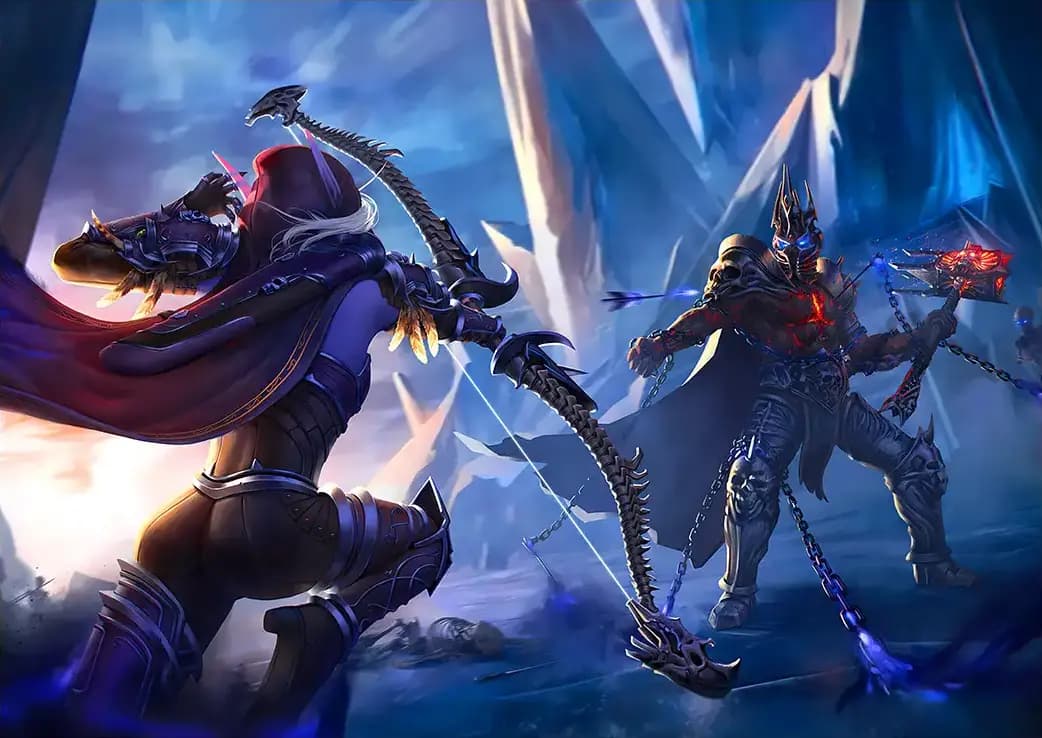 متال پوستر بازی World Of Warcraft کد N603
