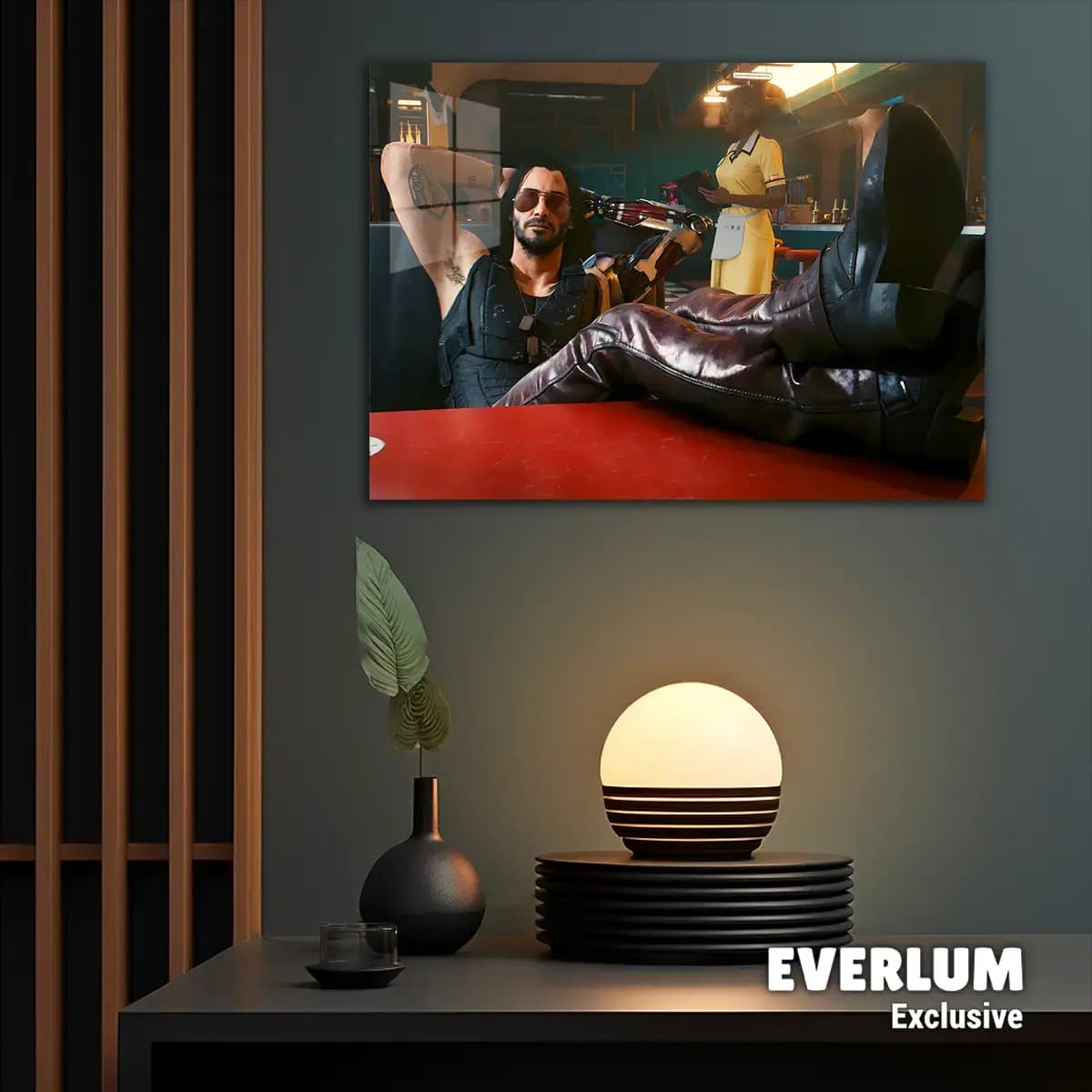 متال پوستر بازی Cyberpunk2077 کد N206 — تصویر ۲