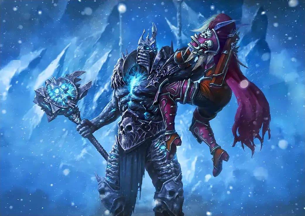 متال پوستر بازی World Of Warcraft کد N602