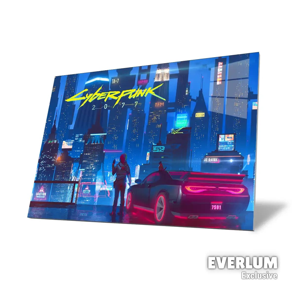 متال پوستر بازی Cyberpunk2077 کد N205 — تصویر ۳