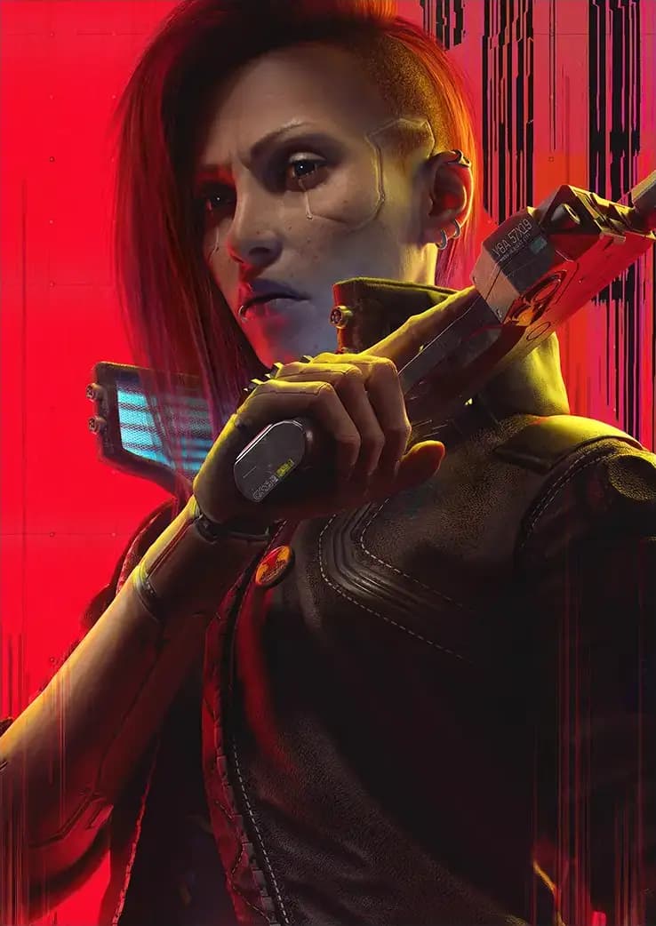 متال پوستر بازی Cyberpunk2077 کد N204