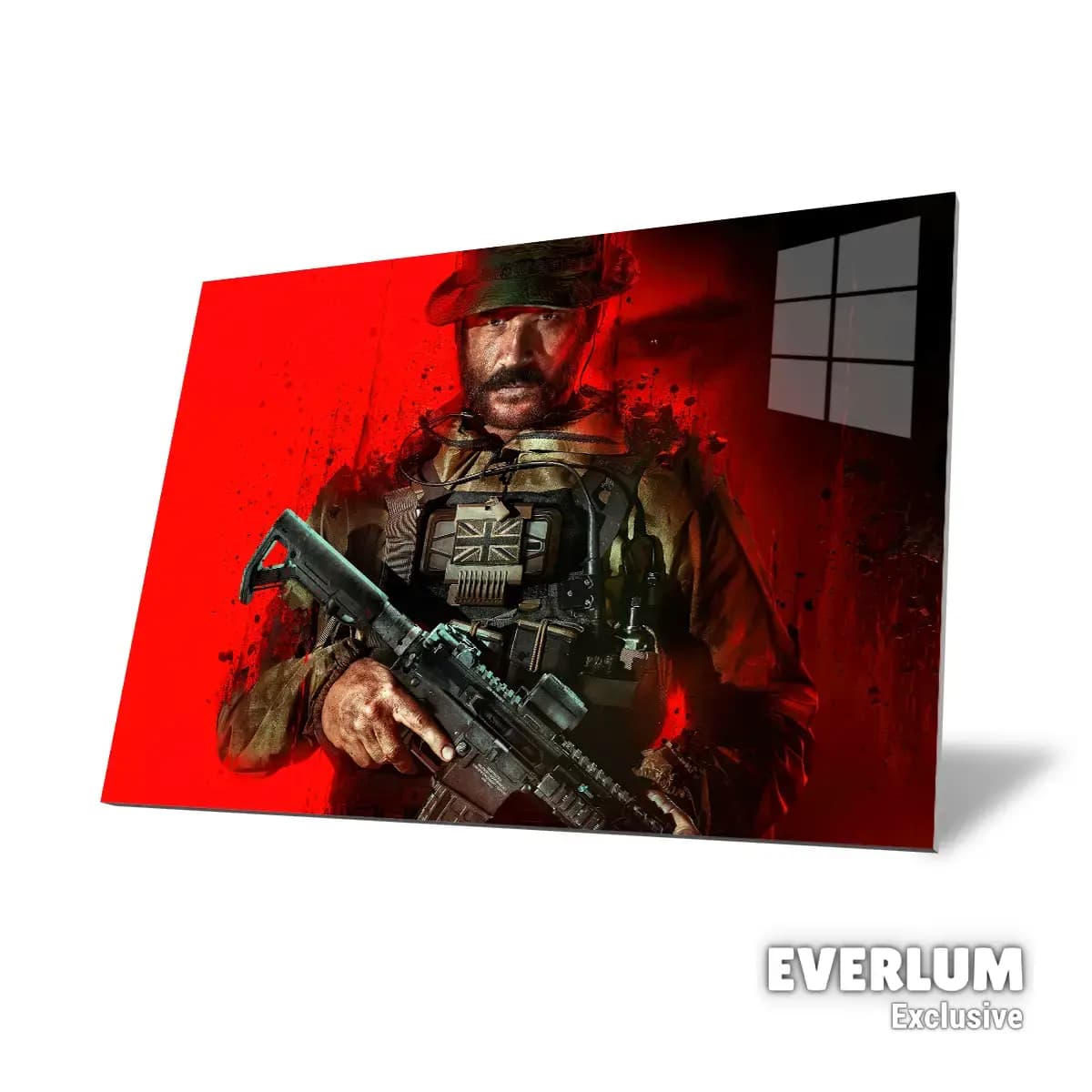 متال پوستر بازی Call Of Duty شخصیت پرایس کد N217 — تصویر ۳
