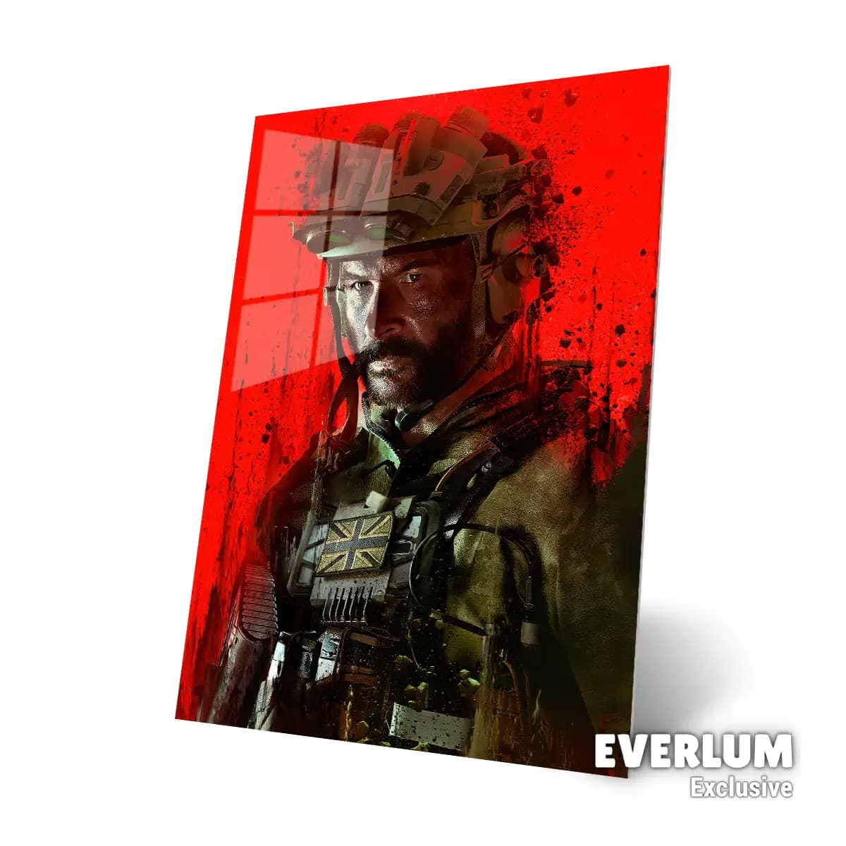 متال پوستر بازی Call Of Duty شخصیت پرایس کد N216 — تصویر ۳