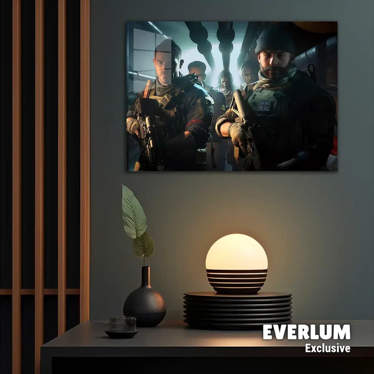 متال پوستر بازی Call Of Duty کد N215 — تصویر ۲
