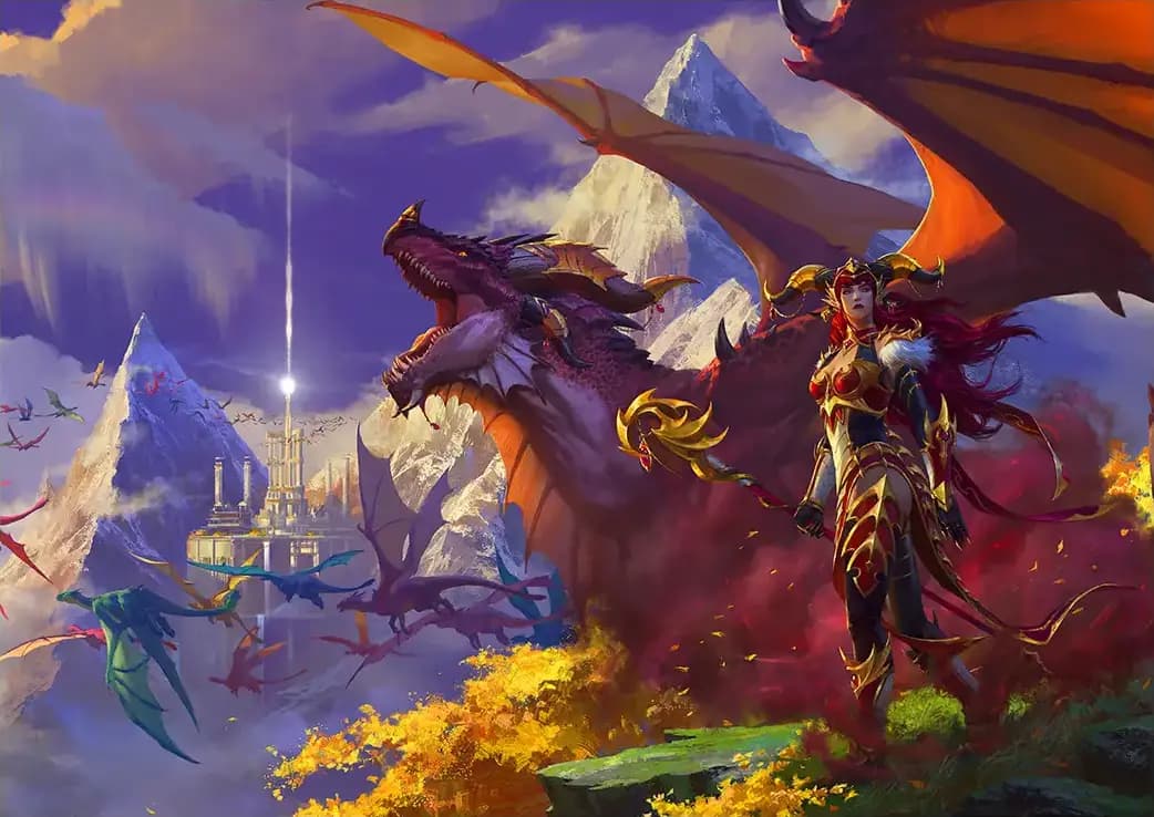 متال پوستر بازی World Of Warcraft کد N202