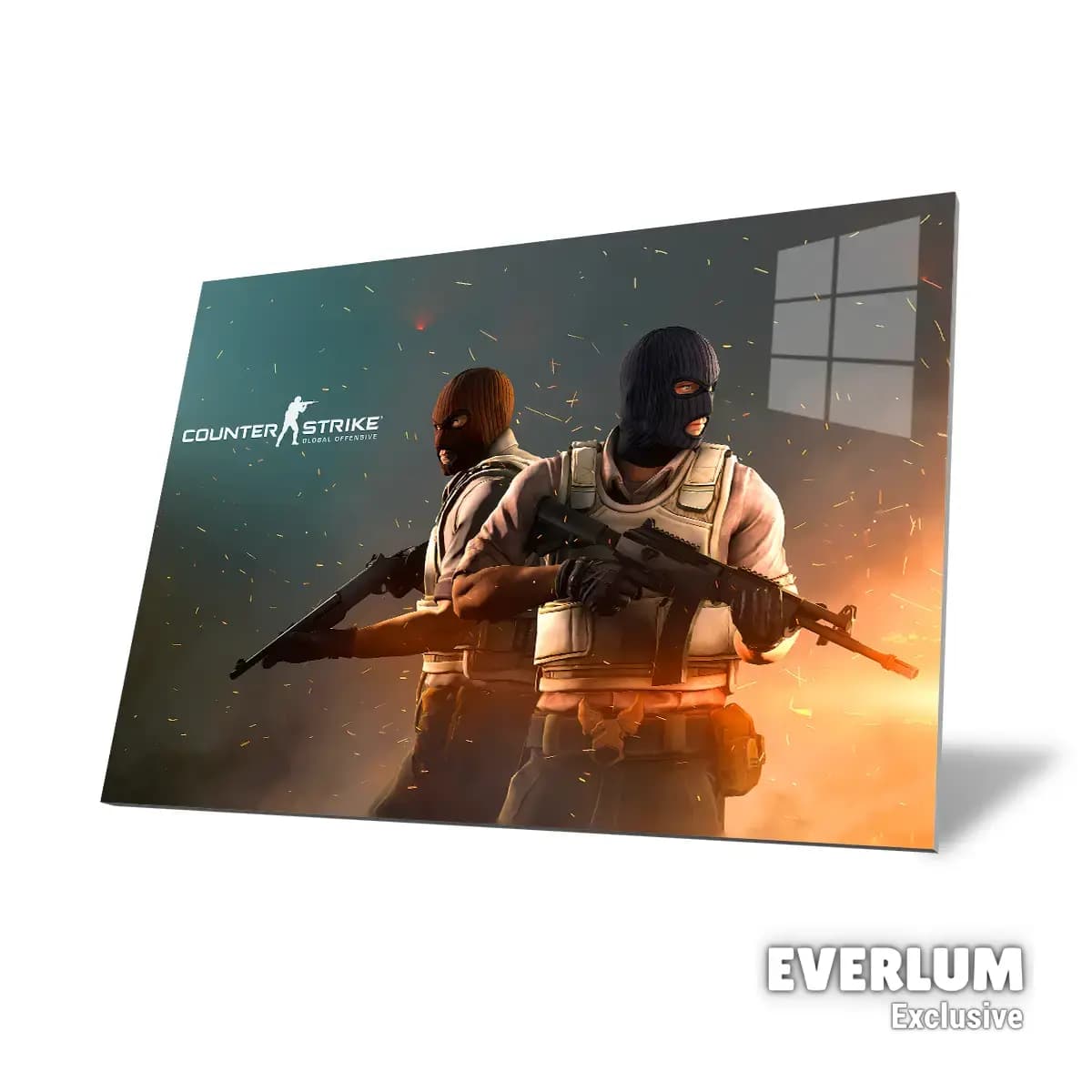 متال پوستر بازی Counter Strike کد N401 — تصویر ۳