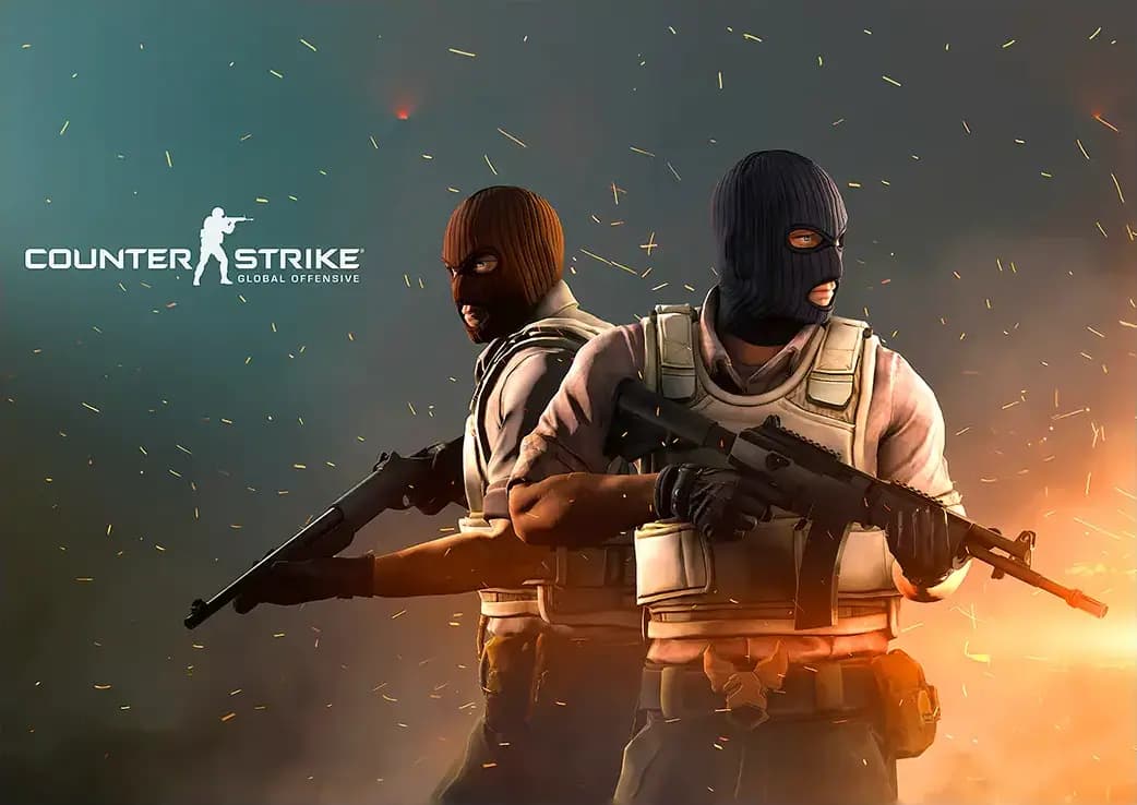 متال پوستر بازی Counter Strike کد N401
