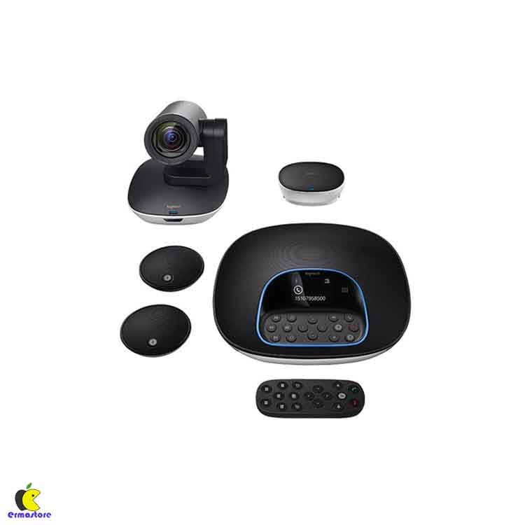 ویدئو پرژکتور و دوربین کنفرانس لاجیتک مدل گروپ Logitech Group — تصویر ۴