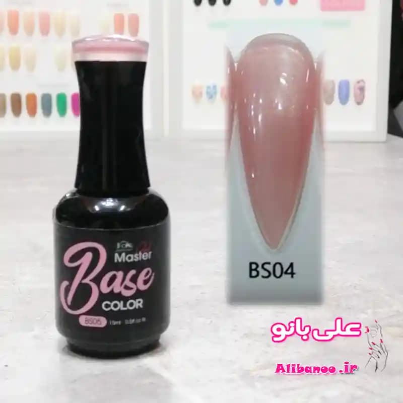 لاکژل ناخن بیس فرنچ مستر ژل bs4